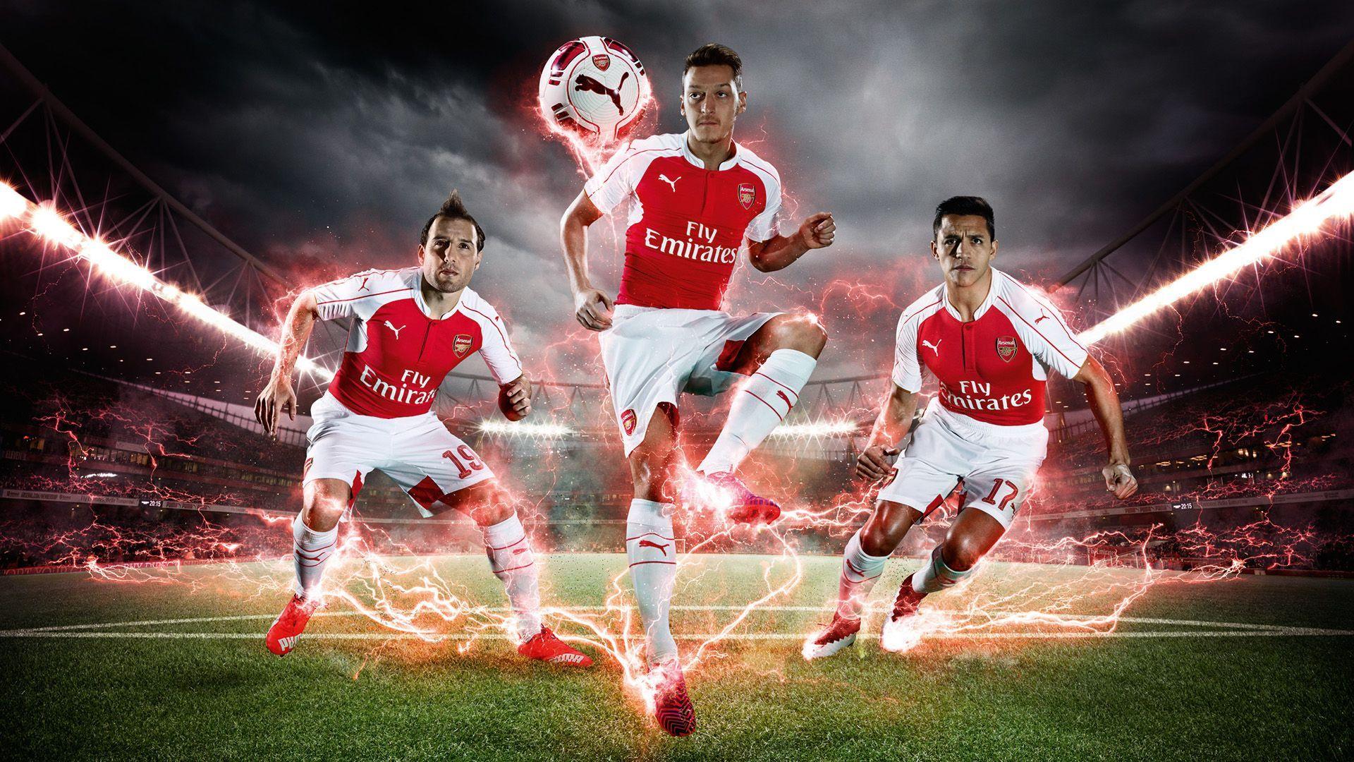 1920x1080 ozil photohop effects cool image, Arsenal, Arsenal wallpaper