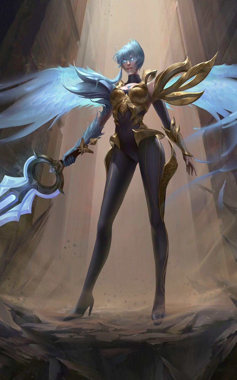 1000x1600 Dawnbringer Riven League of Legends 4K Ultra HD Mobile Wallpaper