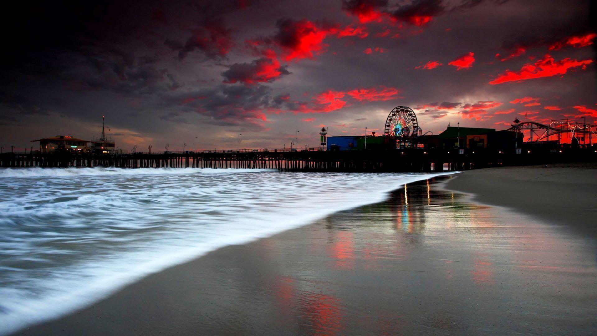 1920x1080 Beautiful Summer Night Desktop Wallpaper