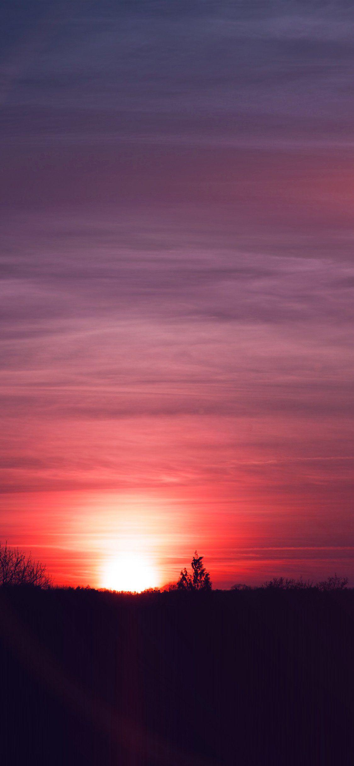 1125x2436 Sky sunset night summer cloud iphone x wallpaper ilikewallpaper_com