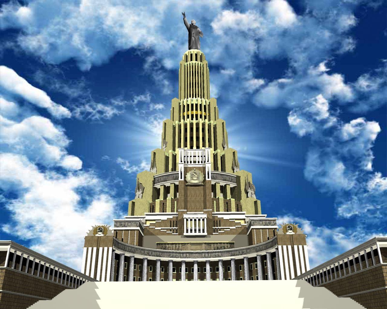 1280x1024 Palace of the Soviets