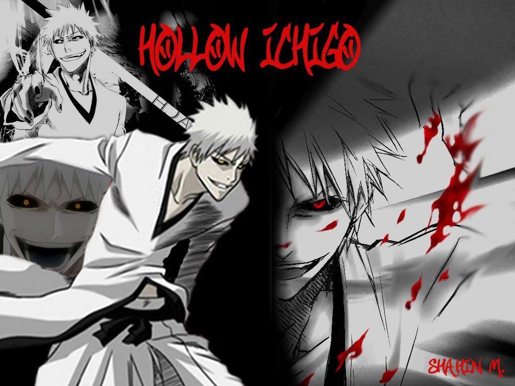 1024x768 Bleach Hollow Ichigo Wallpaper