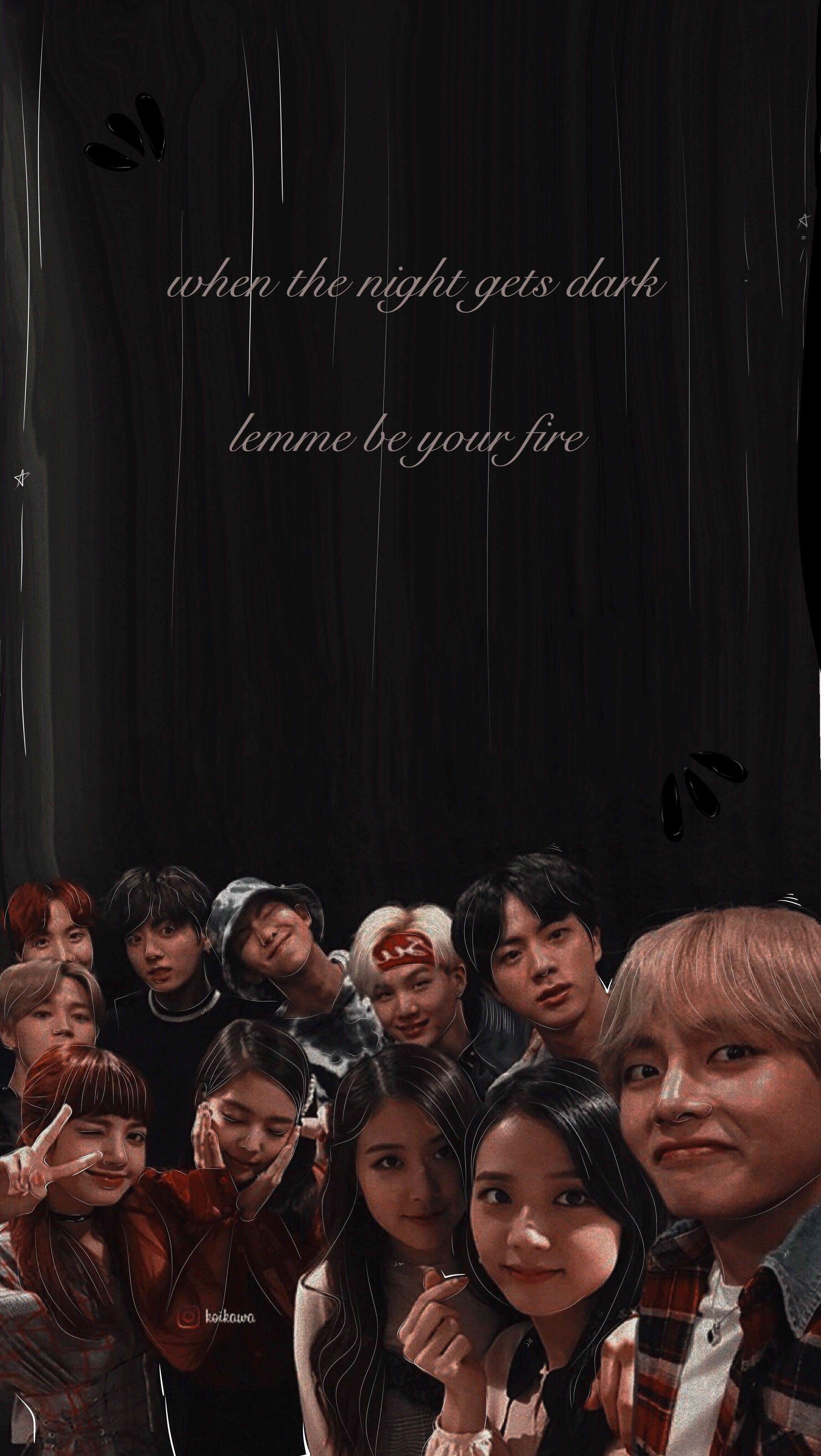 2304x4088 BLACKBANGTAN IS REAL BTSxBLACKPINK