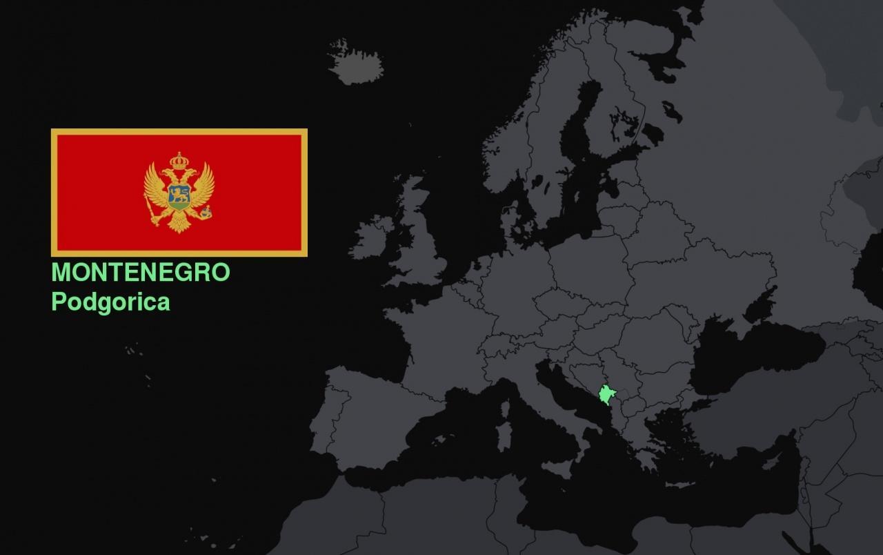 1280x804 Montenegro Flag Wallpaper