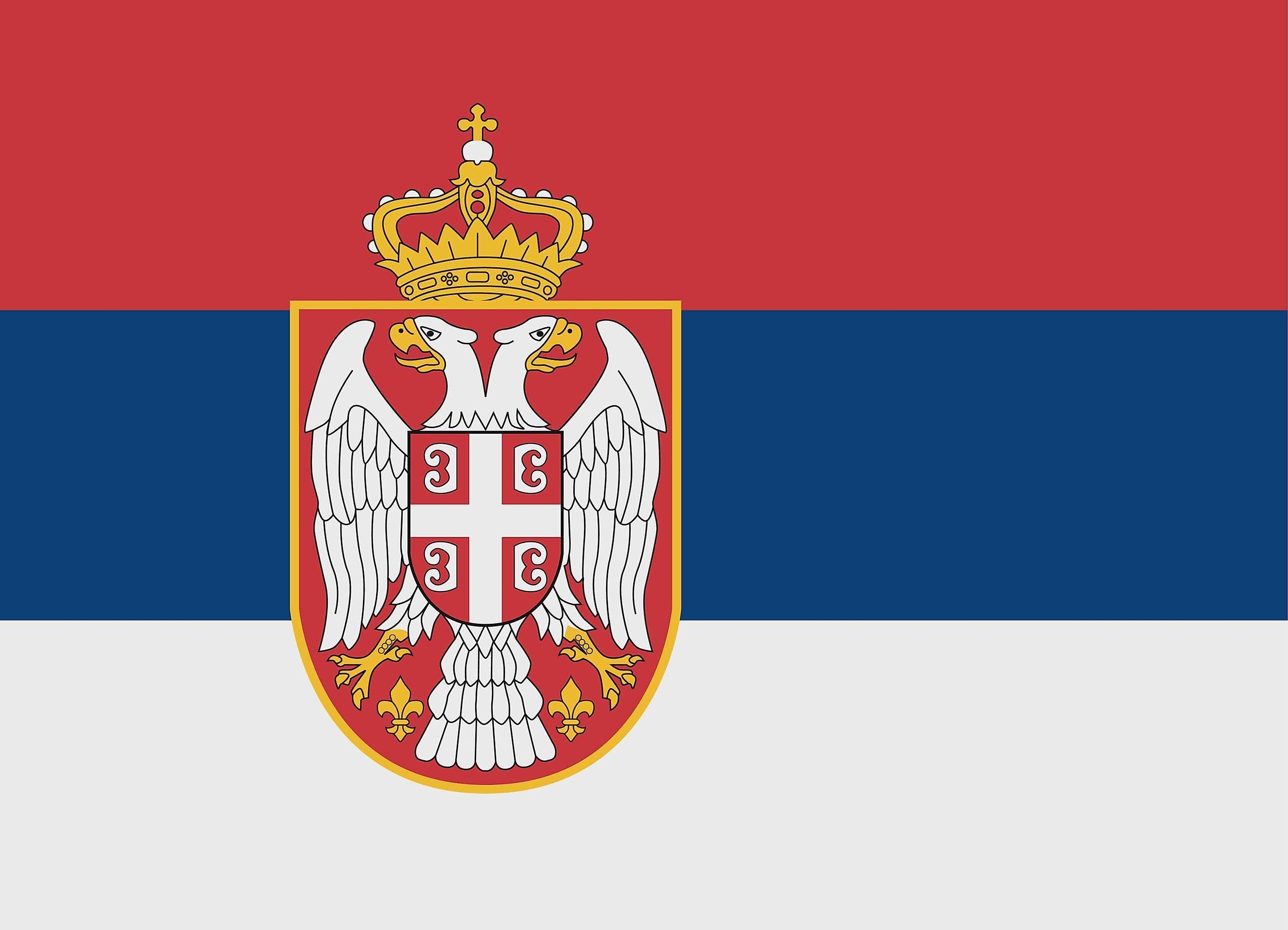 2640x1907 Flag of Serbia .