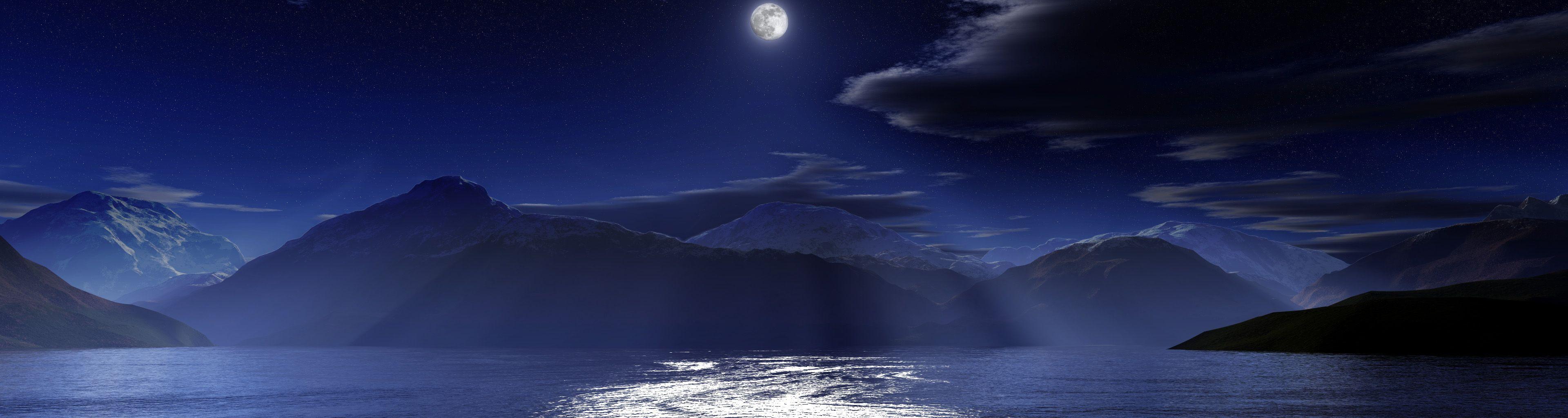 3840x1024 Landscapes Extra Wide Wallpaper Landscapes Extra Wide Long Desktop Background HD Wallpaper