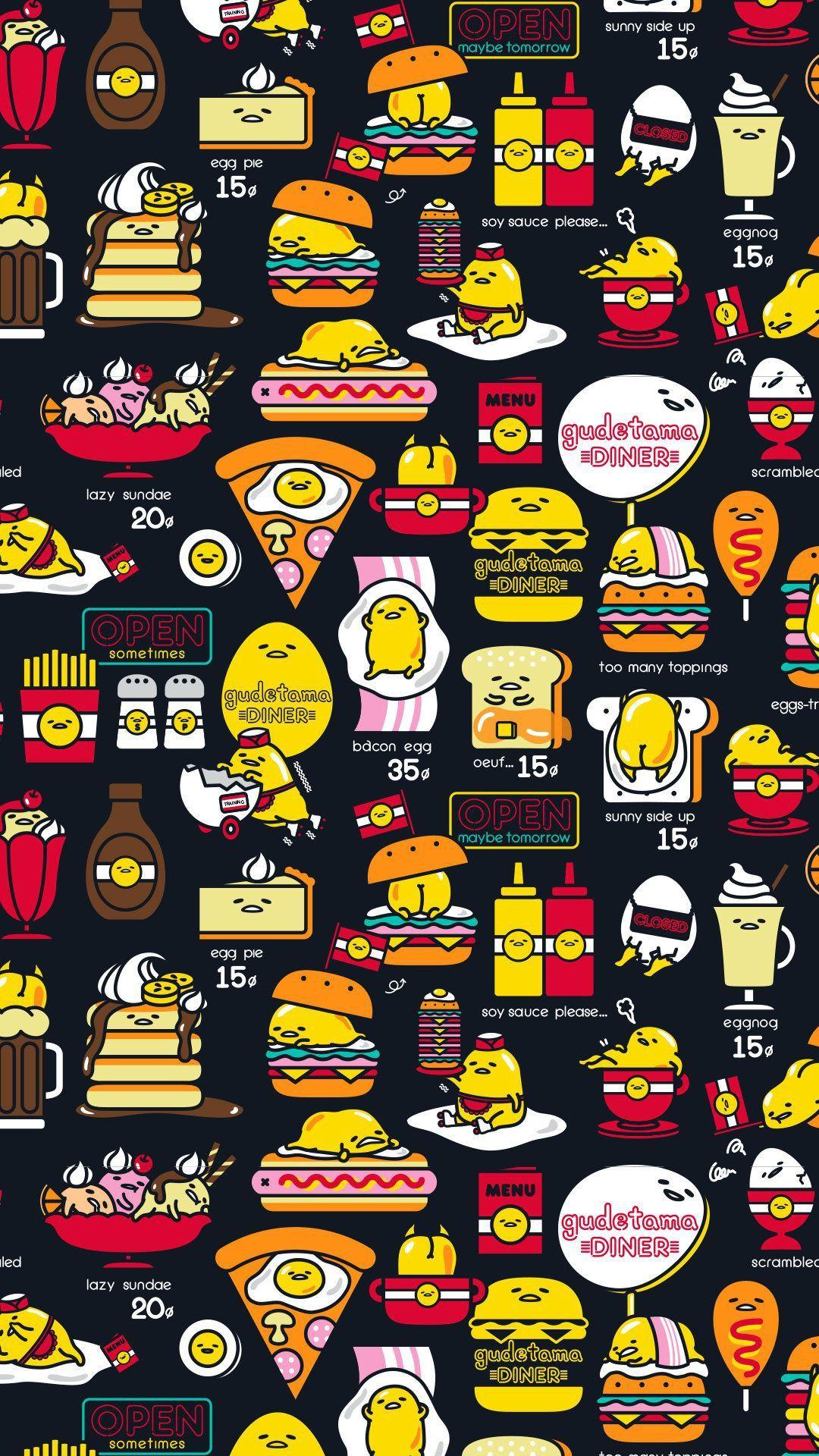 1080x1920 Gudetama Wallpaper Pink .