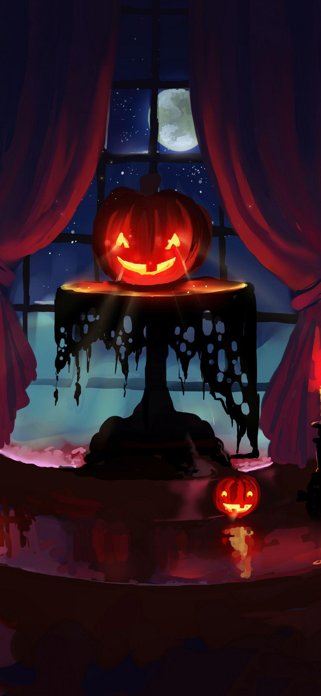 1125x2436 iPhone Halloween Wallpaper De Halloween Fondos HD Wallpaper