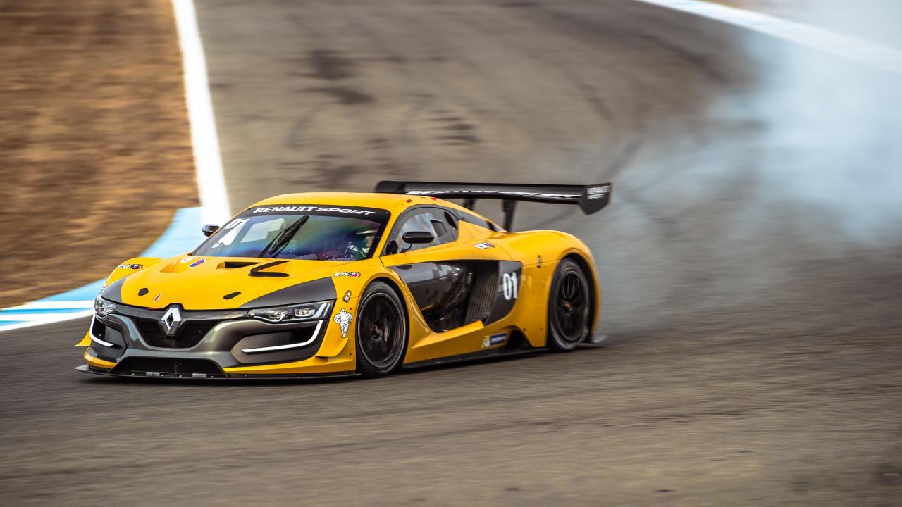 1280x720 Wallpaper: hitting the track in the Renault R.S 01