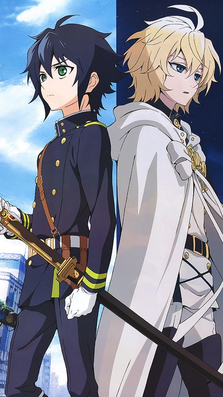 720x1280 Owari No Seraph Yuichiro Hyakuya Mikaela Hyakuya Of The End Mika And Yuu HD Wallpaper