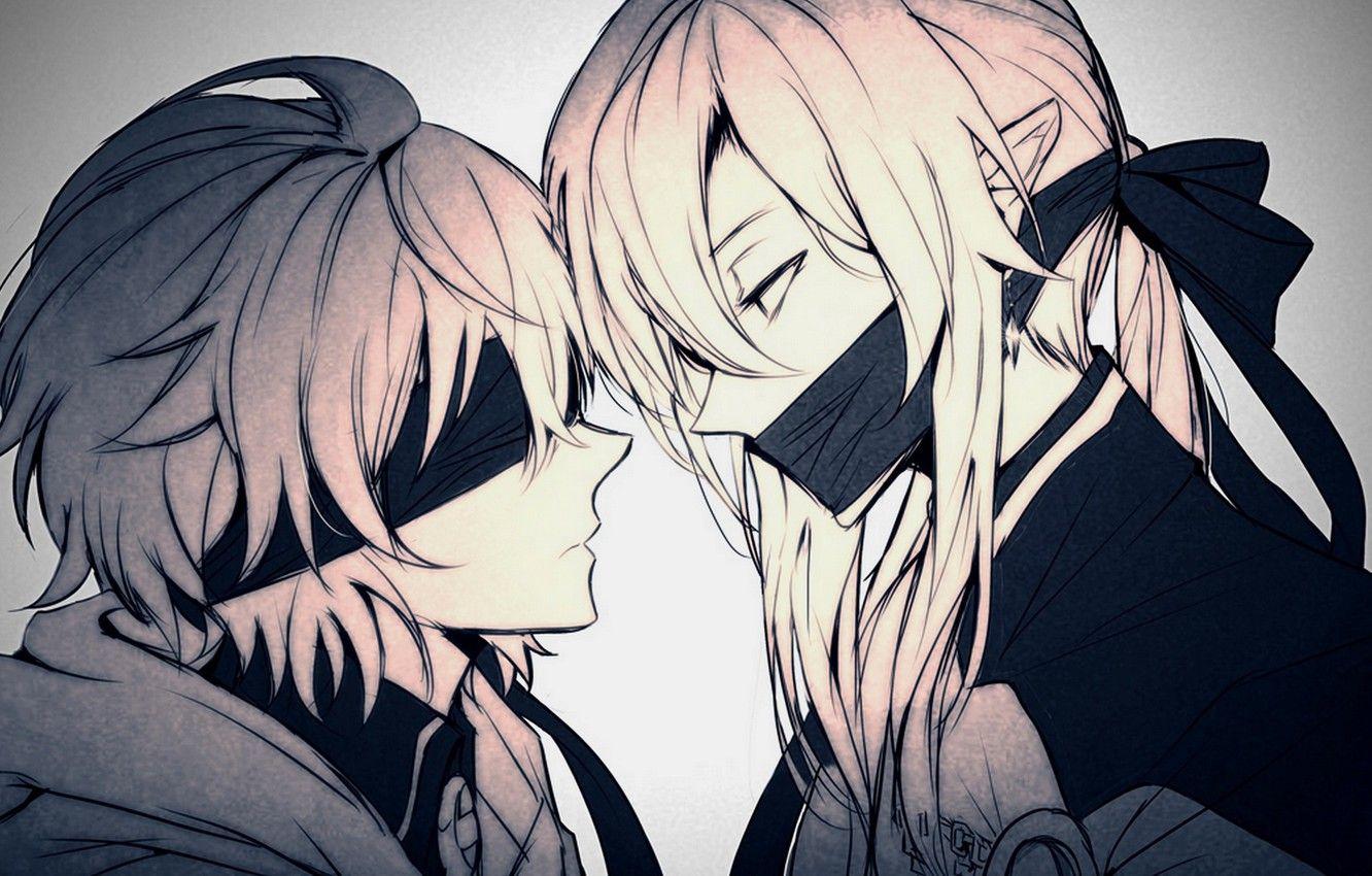 1332x850 Wallpaper vampire, The Last Seraphim, Owari no Seraph, Ferid, Mikaela image for desktop, section сёнэн