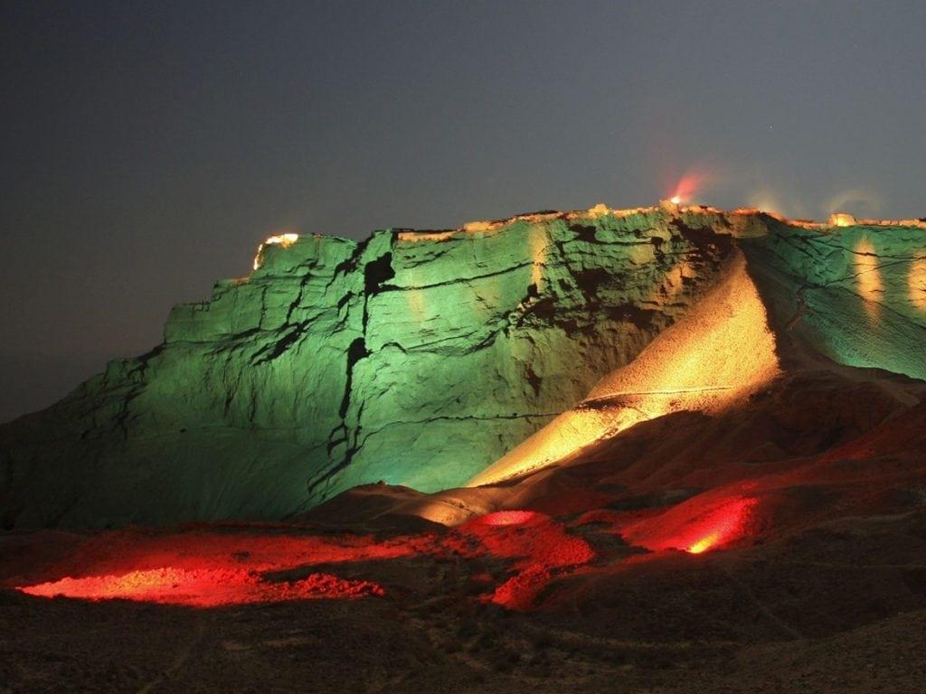 1024x768 Masada Sound and Light Show