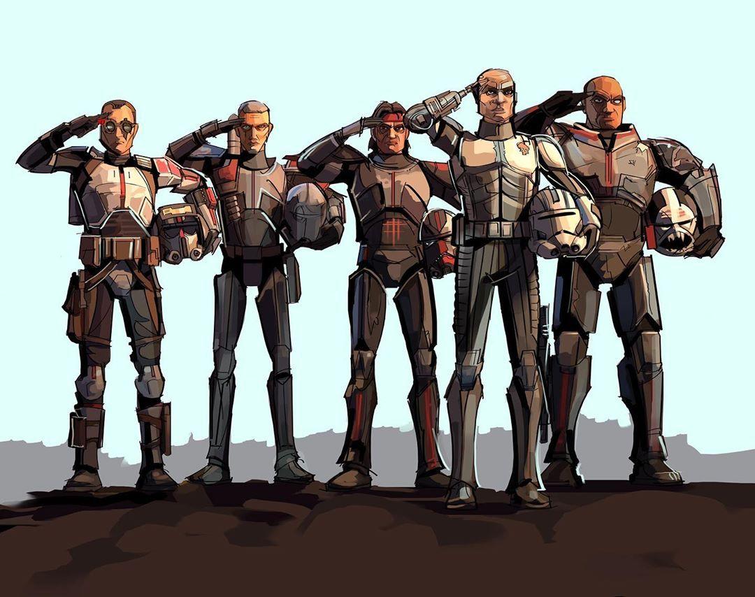 1080x854 Star Wars: The Bad Batch Wallpaper