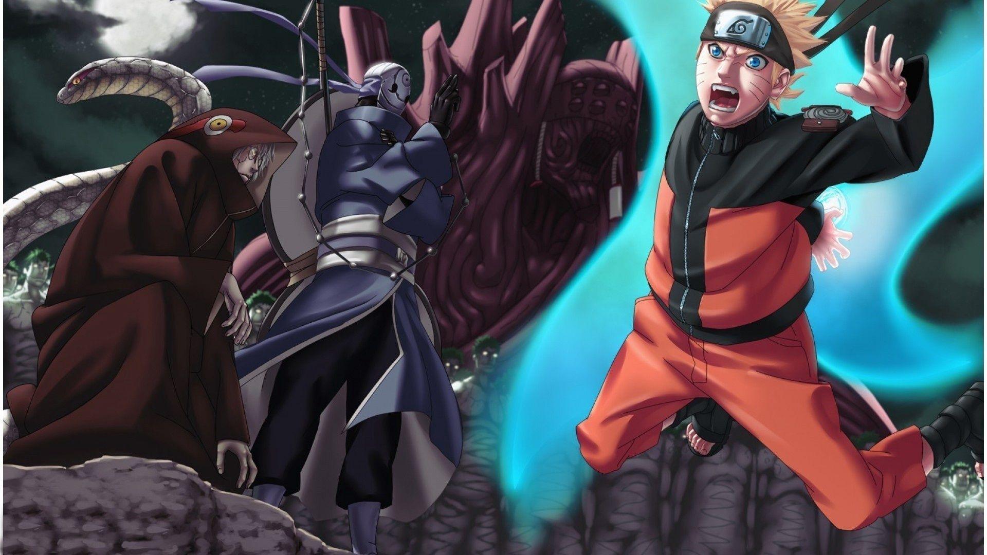 1920x1080 Naruto Naruto Uzumaki Obito Uchiha Kabuto Yakushi J Bi Naruto Wallpaper:1920x1080