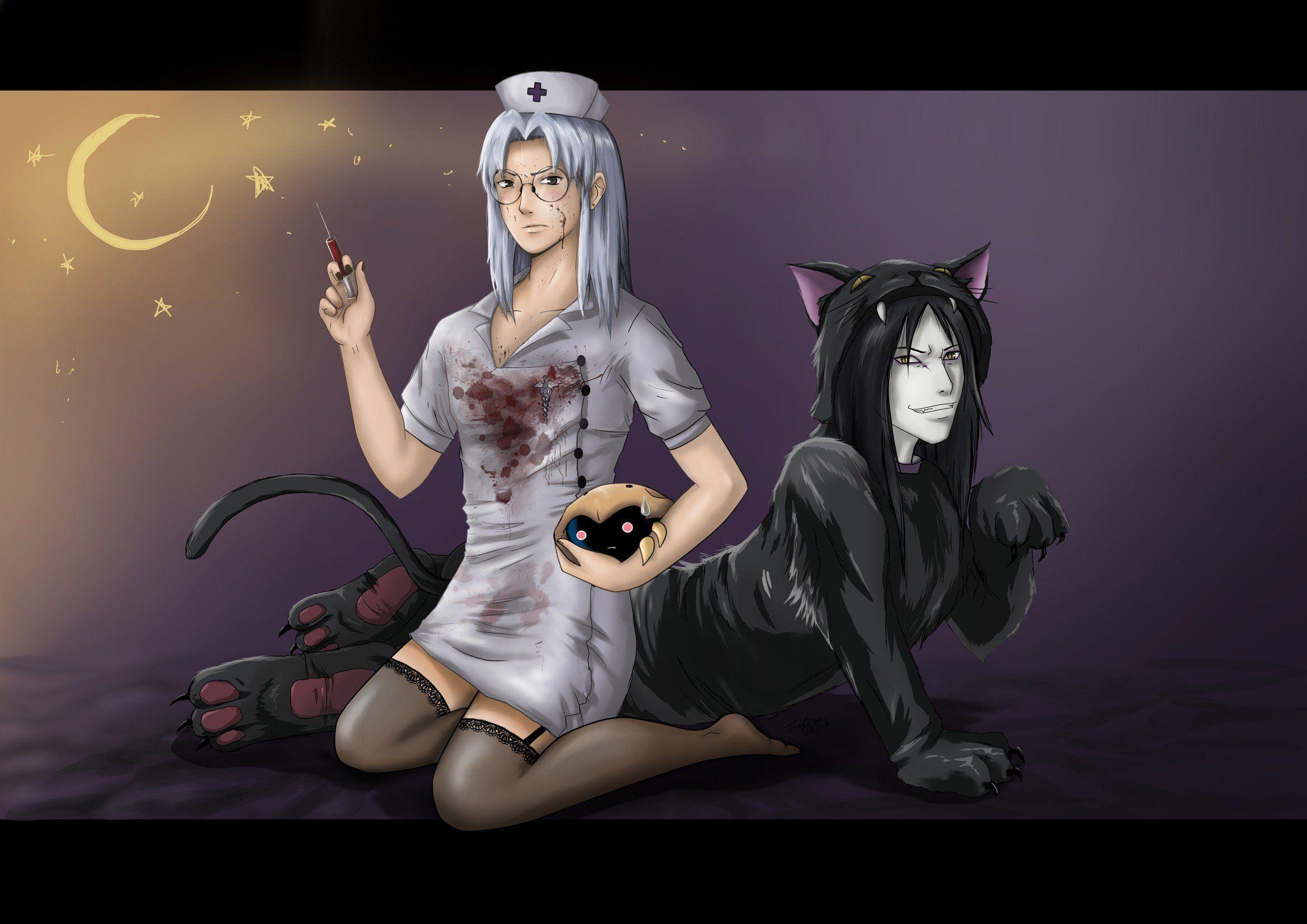 2339x1654 Naruto Shippuuden, Manga, Anime, Yakushi Kabuto, Orochimaru Yakushi HD Wallpaper & Background Download