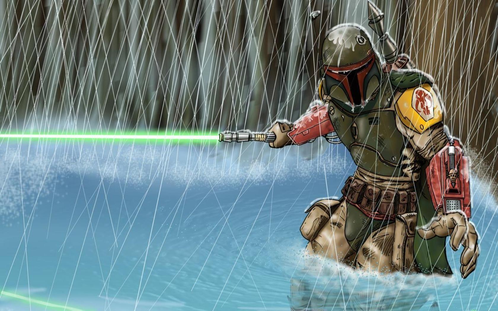 1680x1050 Boba fett star wars comic wallpaperx1050