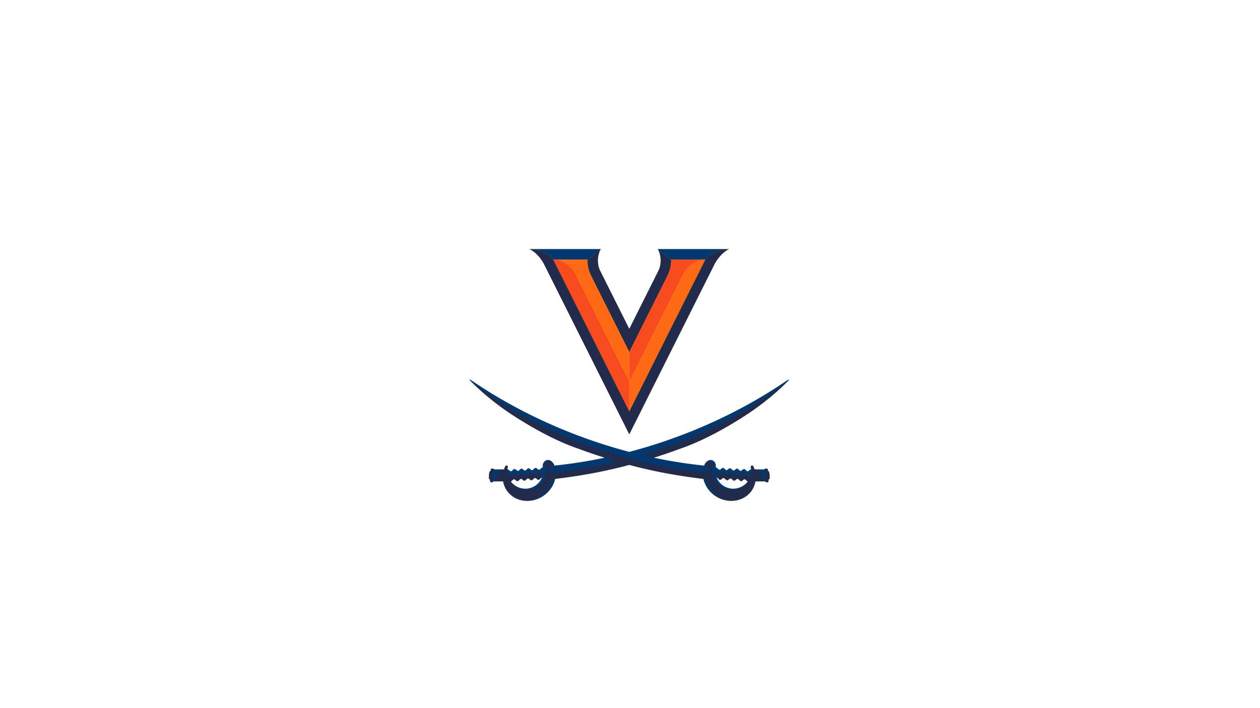 2560x1440 Download University Of Virginia Athletics Simple Logo Wallpaper