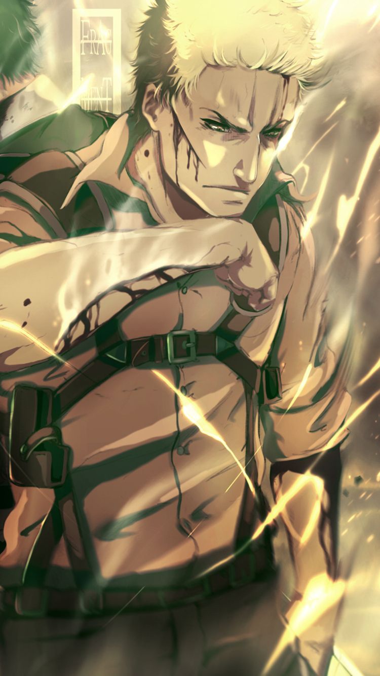 750x1334 Phone wallpaper: Anime, Attack On Titan, Reiner Braun 1189041