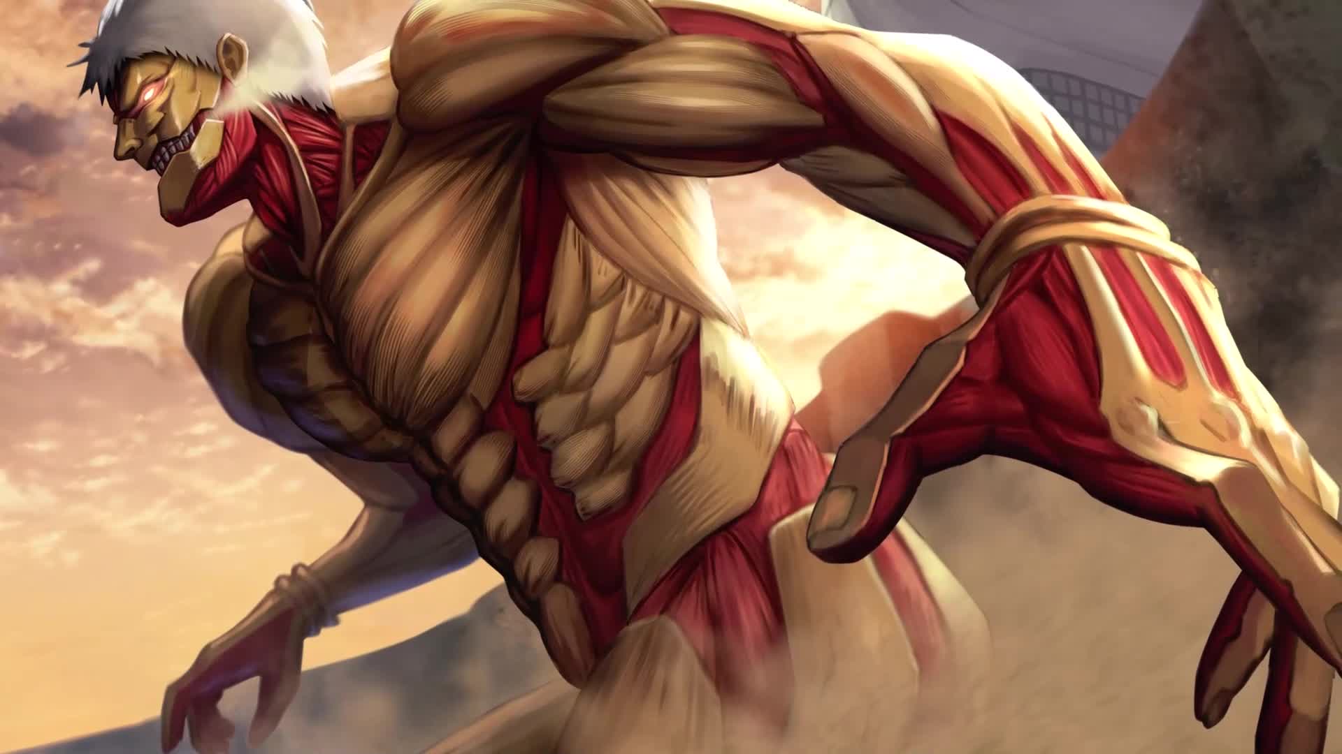 1920x1080 PC Desktop Attack On Titan Armored Titan Reiner Braun Live Wallpaper
