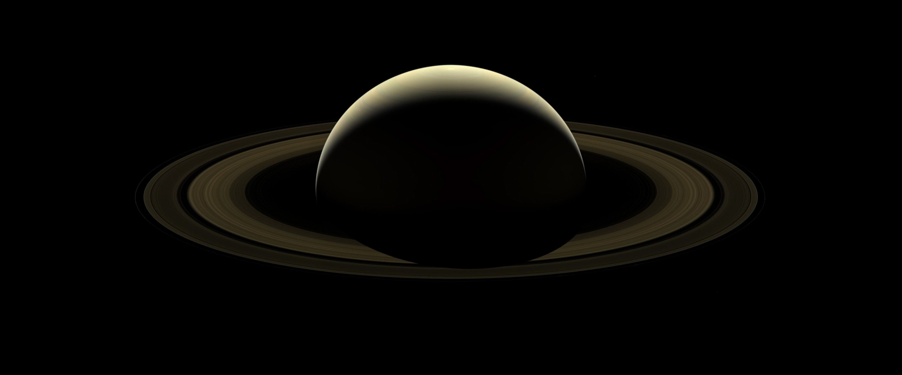 3072x1280 Saturn now has a ridiculous number of moons