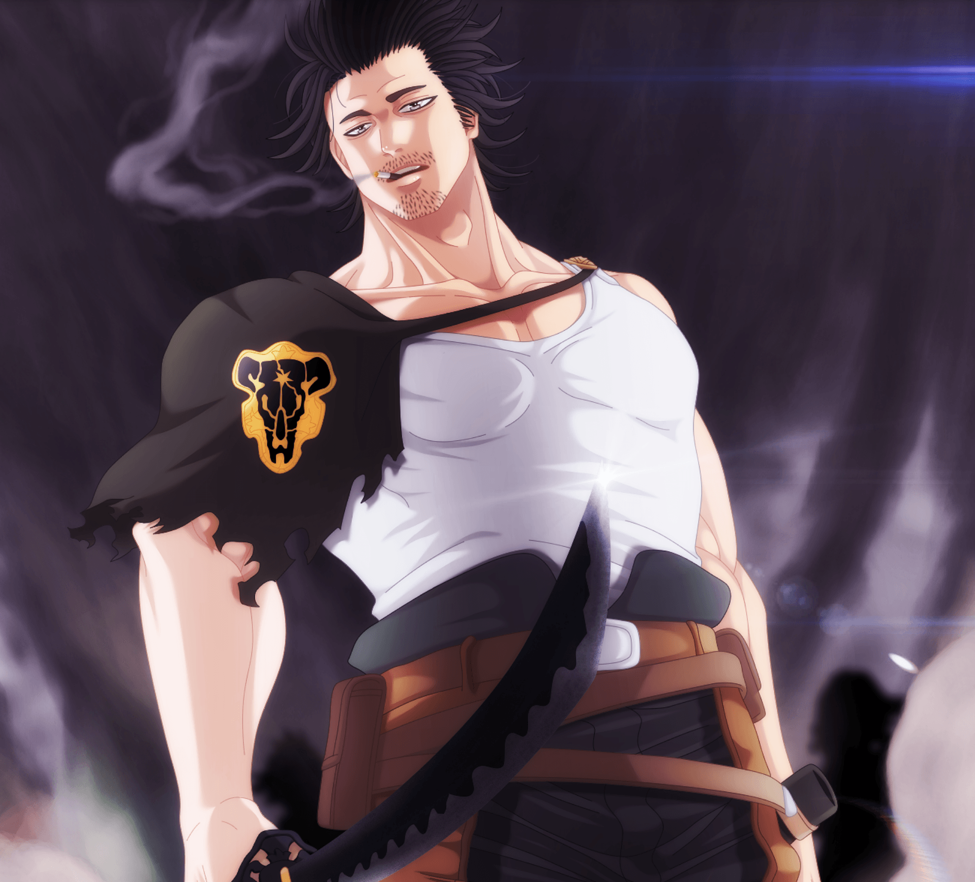 1920x1736 Black Clover Yami Wallpaper