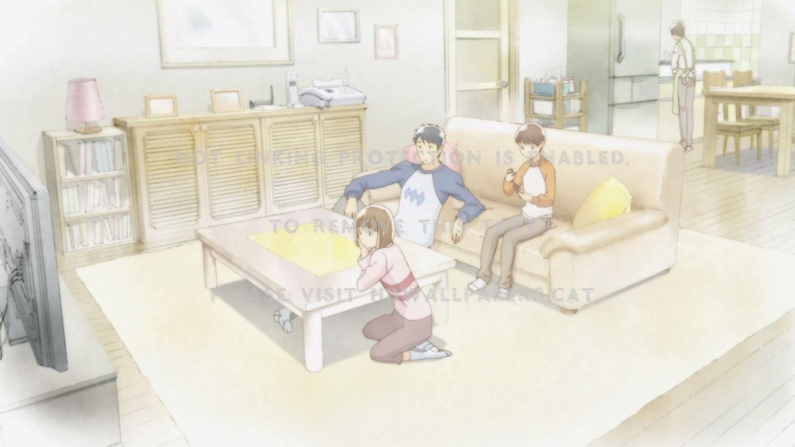 1600x900 Happy Family TV Kitchen Anime Sweet - Anime Family in Room - 1600x900 Wallpaper