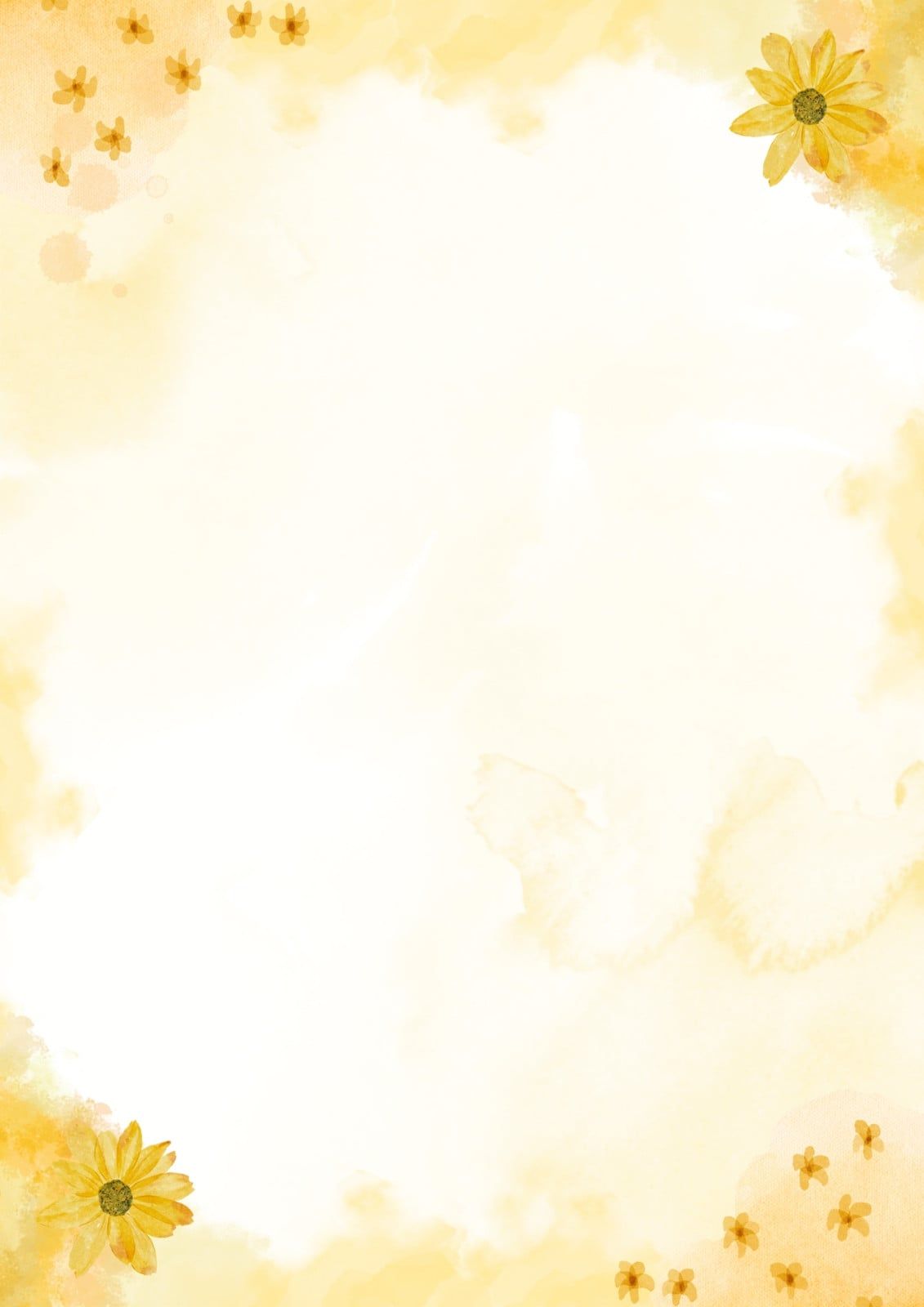 1131x1600 Free and customizable yellow background templates