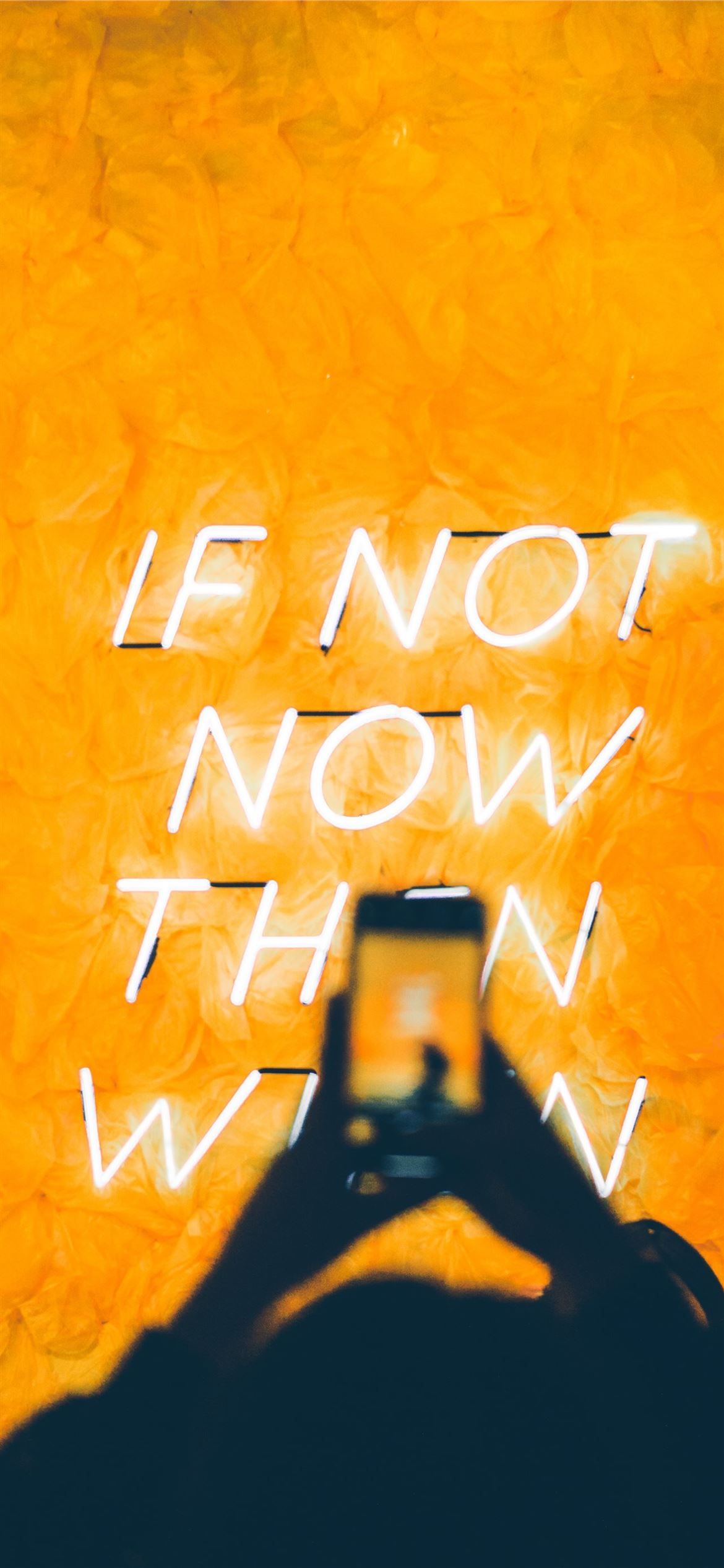 1170x2532 Best Yellow iPhone 12 HD Wallpaper