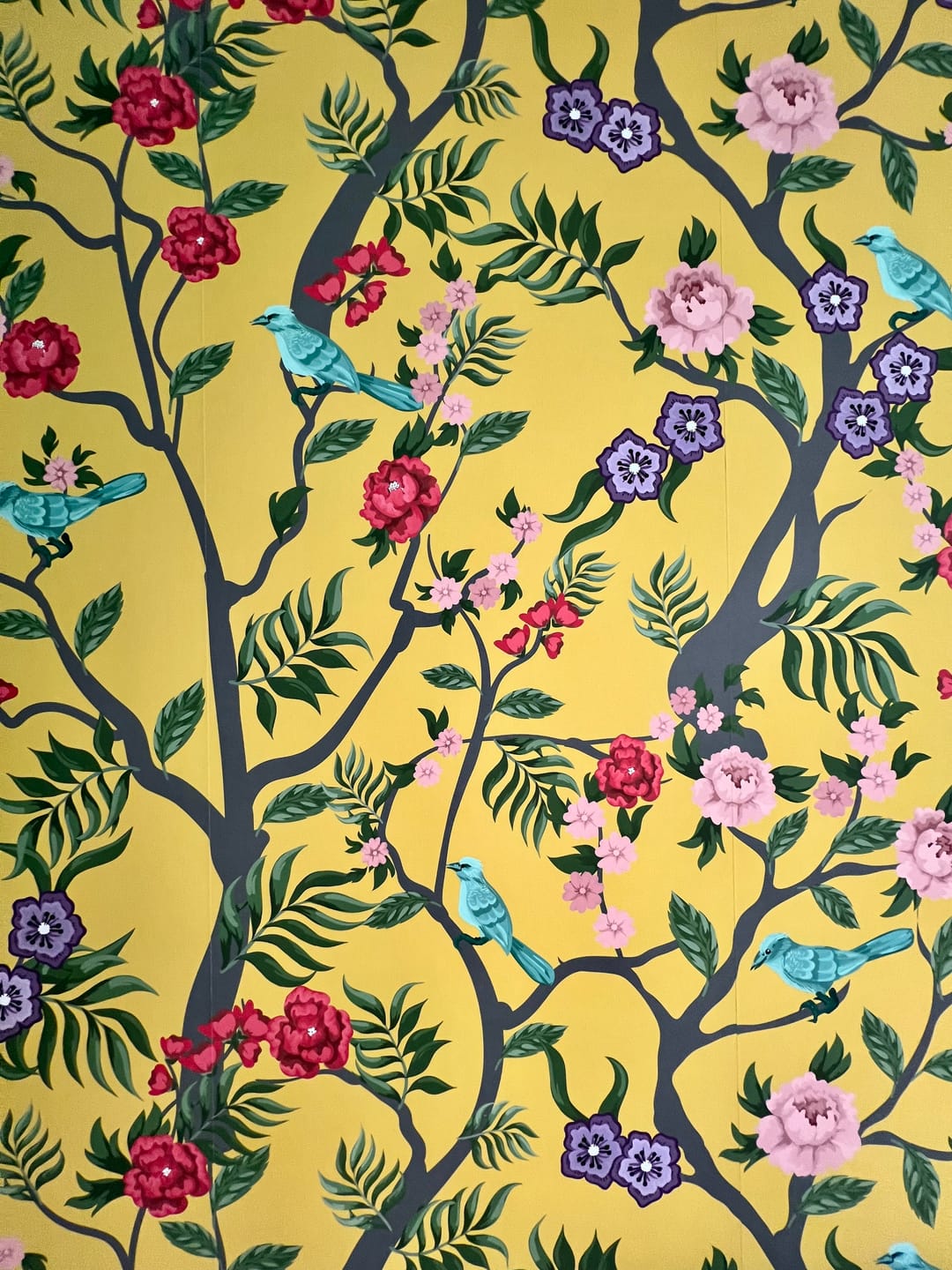 1080x1440 Leaves & Branches Wallpaper. Peel&Paper