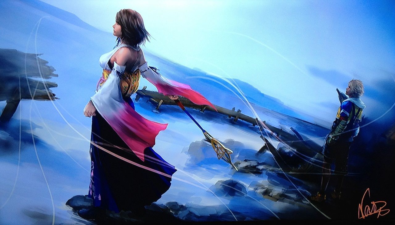 1280x728 Final fantasy x poster. Final fantasy wall scroll, Ffx yuna sending, Final fantasy x hd
