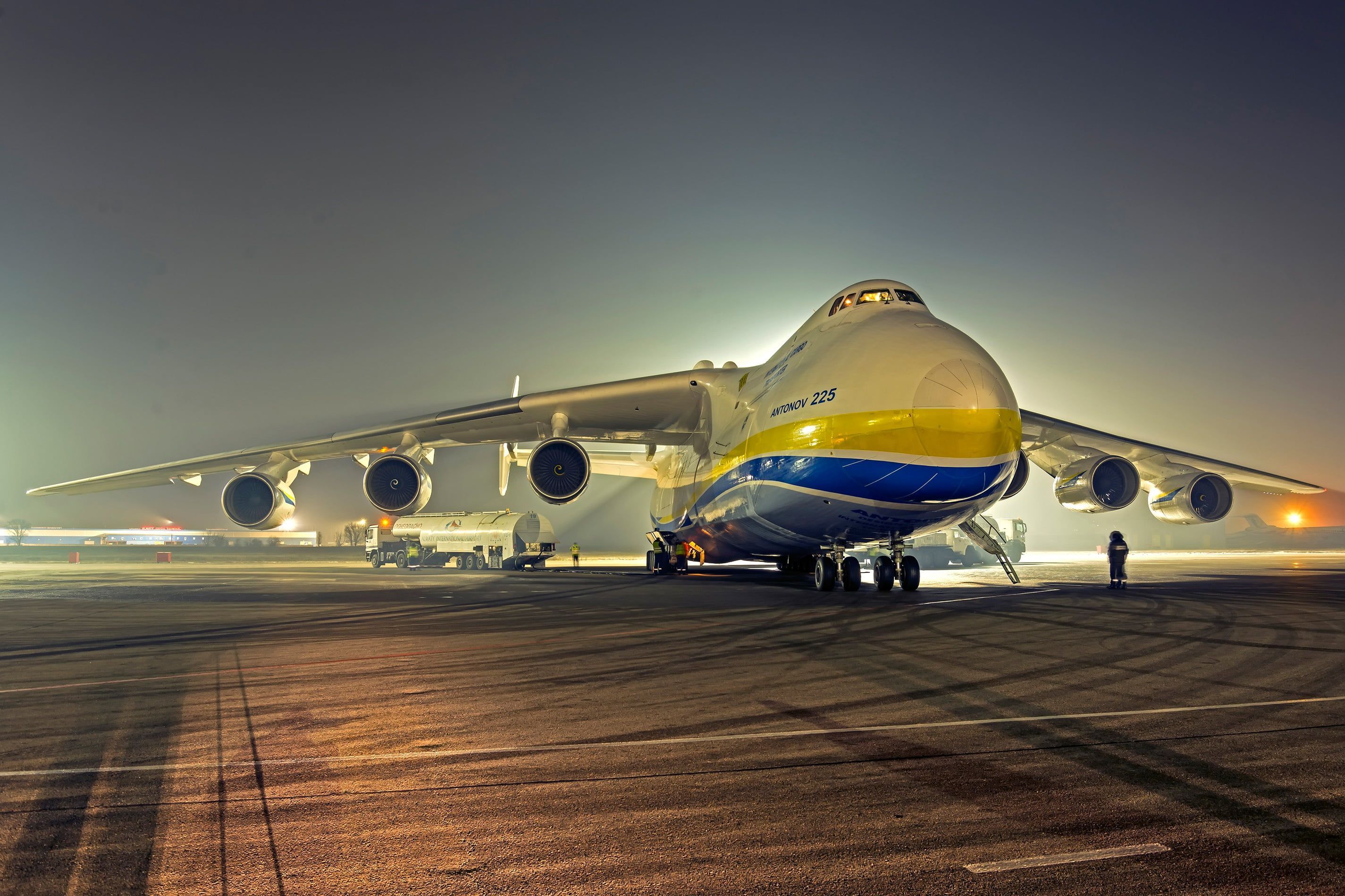 2850x1900 HD Wallpaper: Mriya, The An Transport, Antonov 225