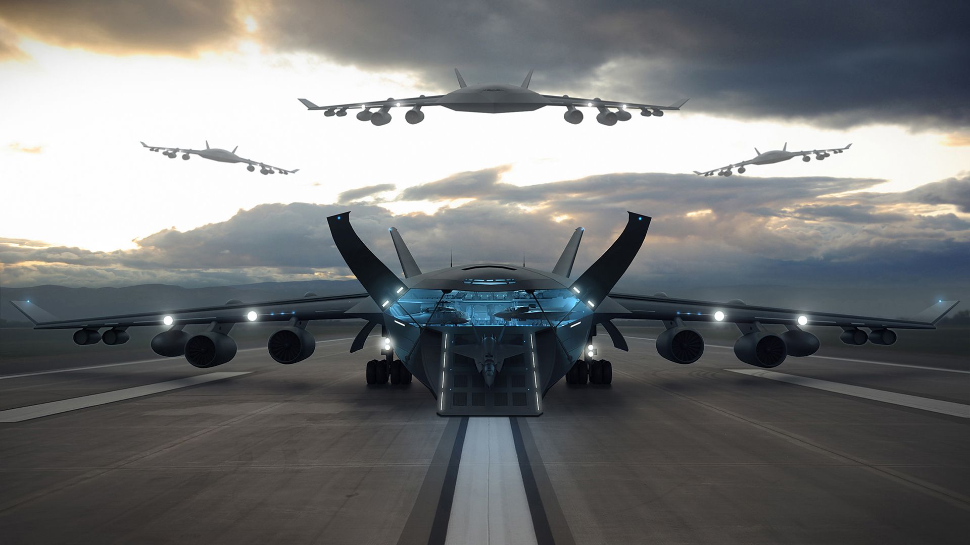 1920x1080 Cargo plane concept (1). Image - Behance