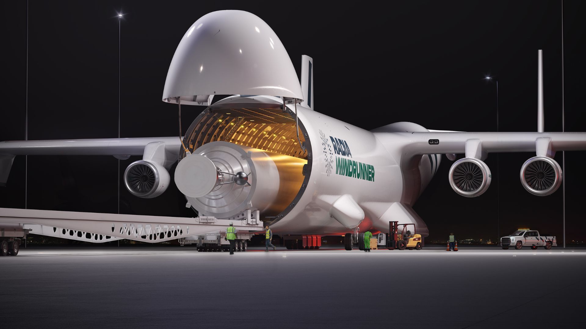 1920x1080 World's largest cargo aircraft gains advanced flight controls