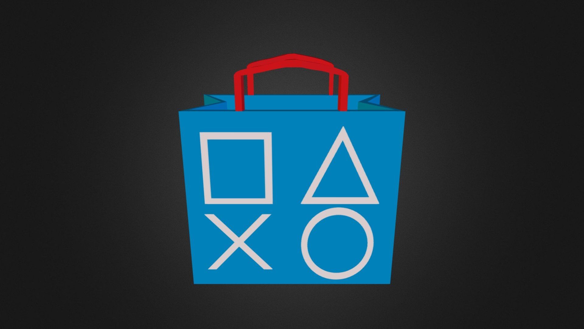 1920x1080 PlayStation Store Logo Free 3D model by jbarnes97 [004d695]