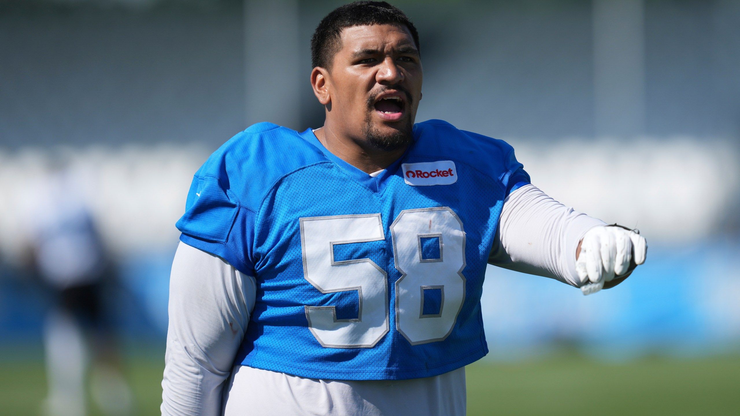 2560x1440 Detroit Lions offensive line is a work in progress a year after being among NFL's best