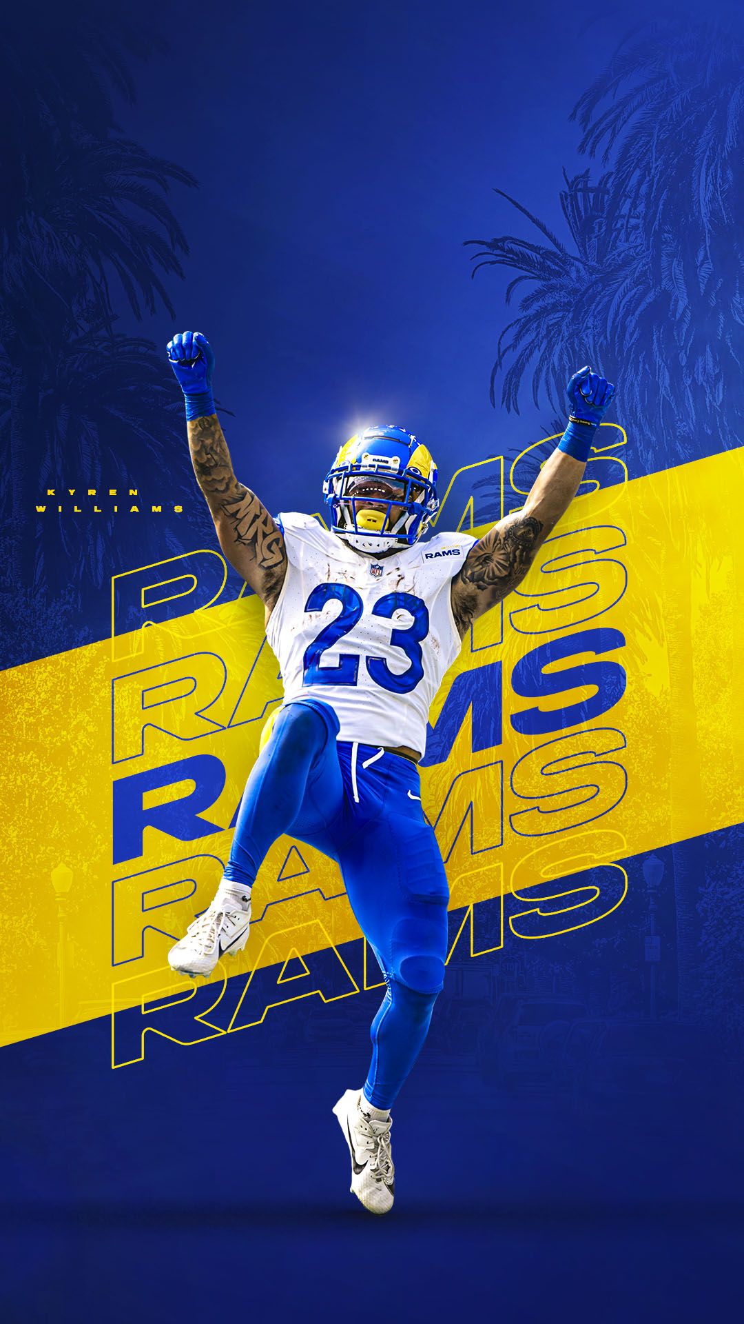 1080x1920 Kyren Williams Wallpaper