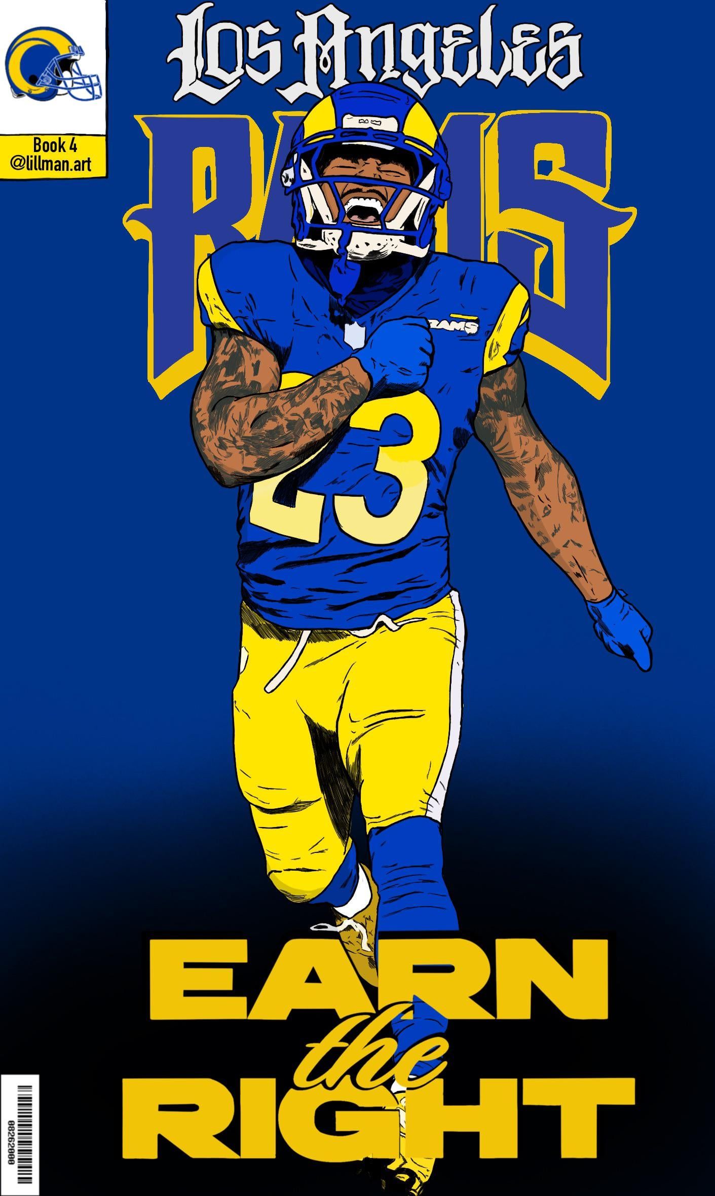 1411x2360 Kyren Williams Comic Cover
