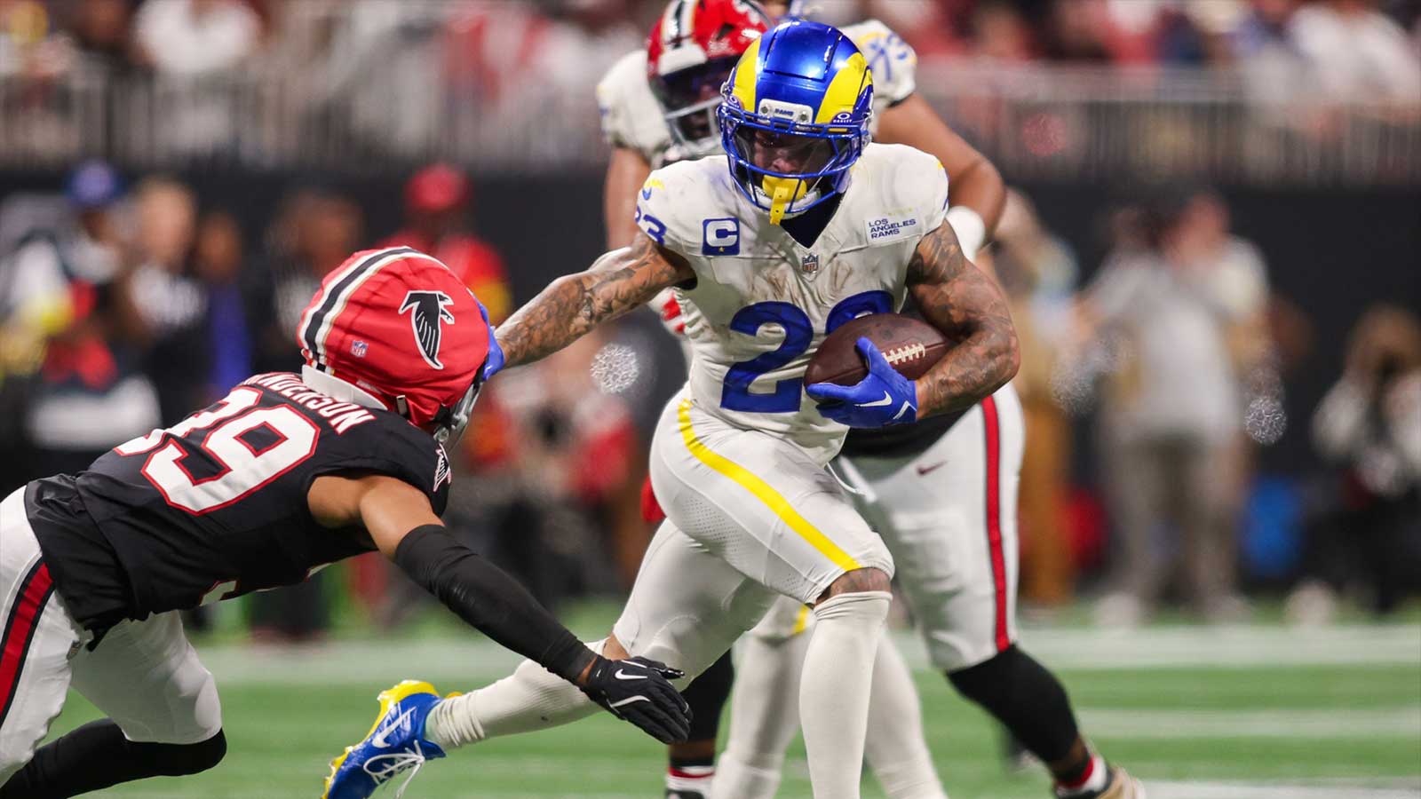1600x900 Rams news: What 'saved' Kyren Williams after ankle injury vs. Falcons