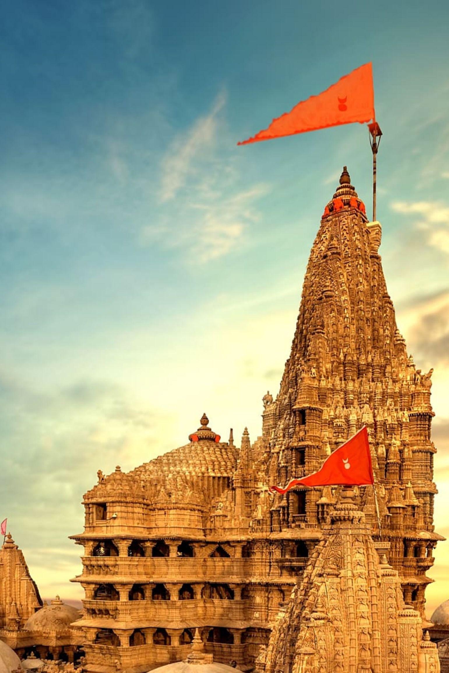 Dwarkadhish Temple Wallpapers - Top Free Dwarkadhish Temple Backgrounds -  WallpaperAccess
