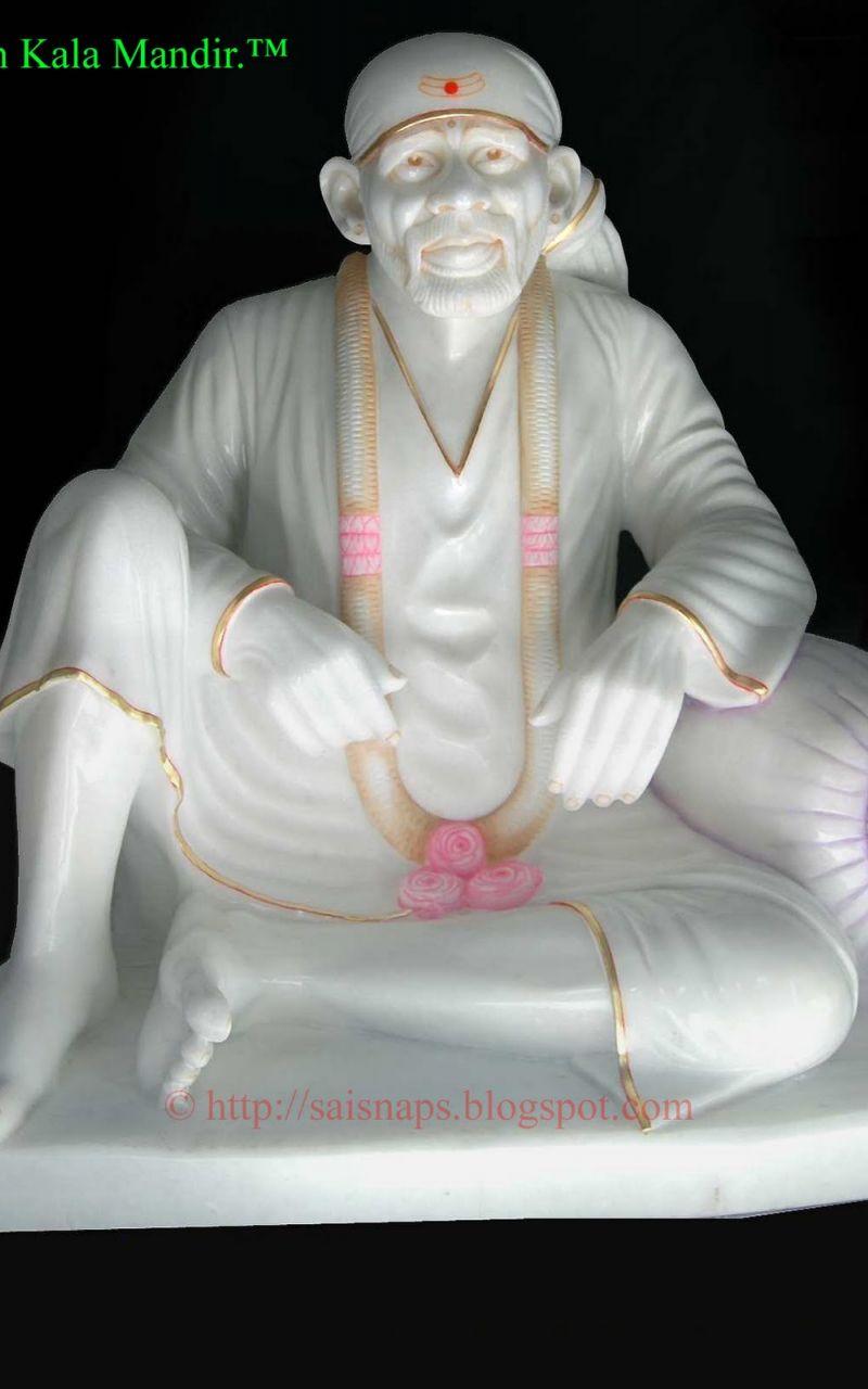 800x1280 Free download Sai Wallpaper Dwarka Mai Marble Statue by Saysh Kala Mandir Jaipur [1339x1600] for your Desktop, Mobile & Tablet. Explore Marble Statue Wallpaper. Marble Statue Wallpaper, Statue Wallpaper