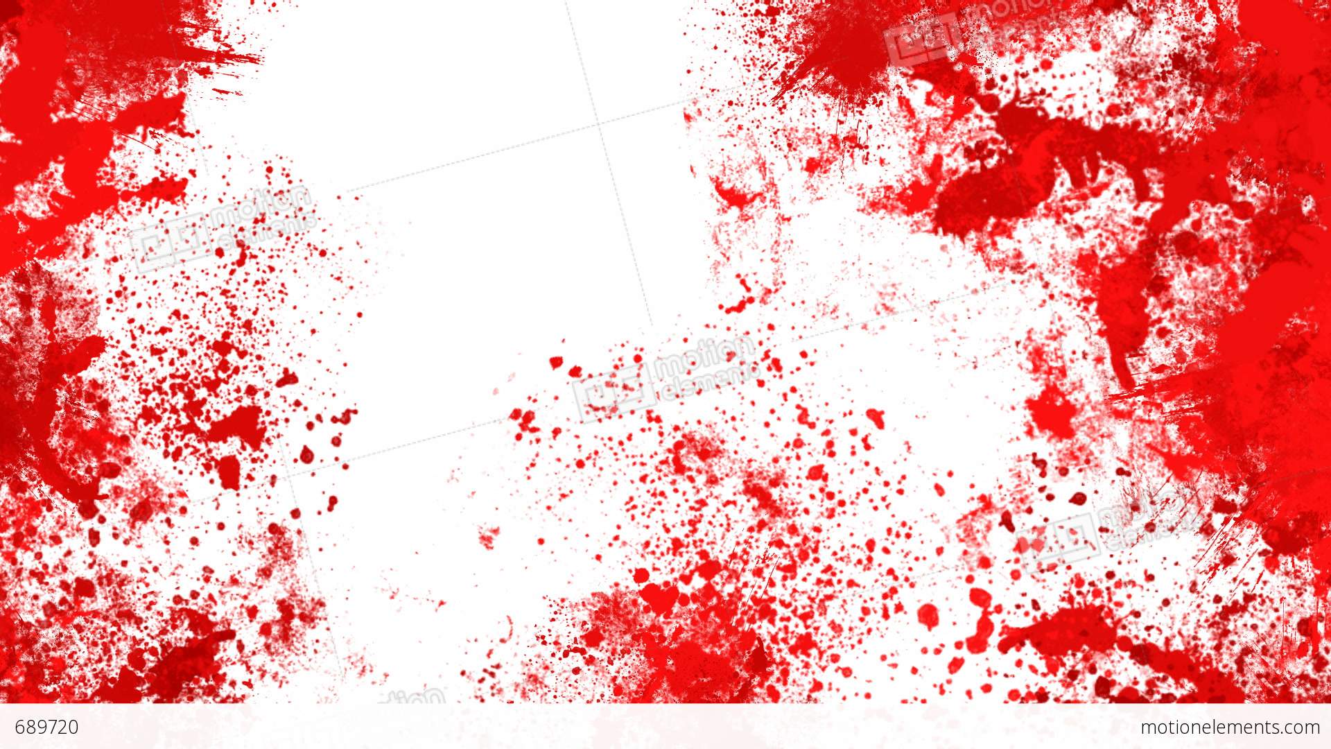 Blood Splatter Powerpoint Template Free Download