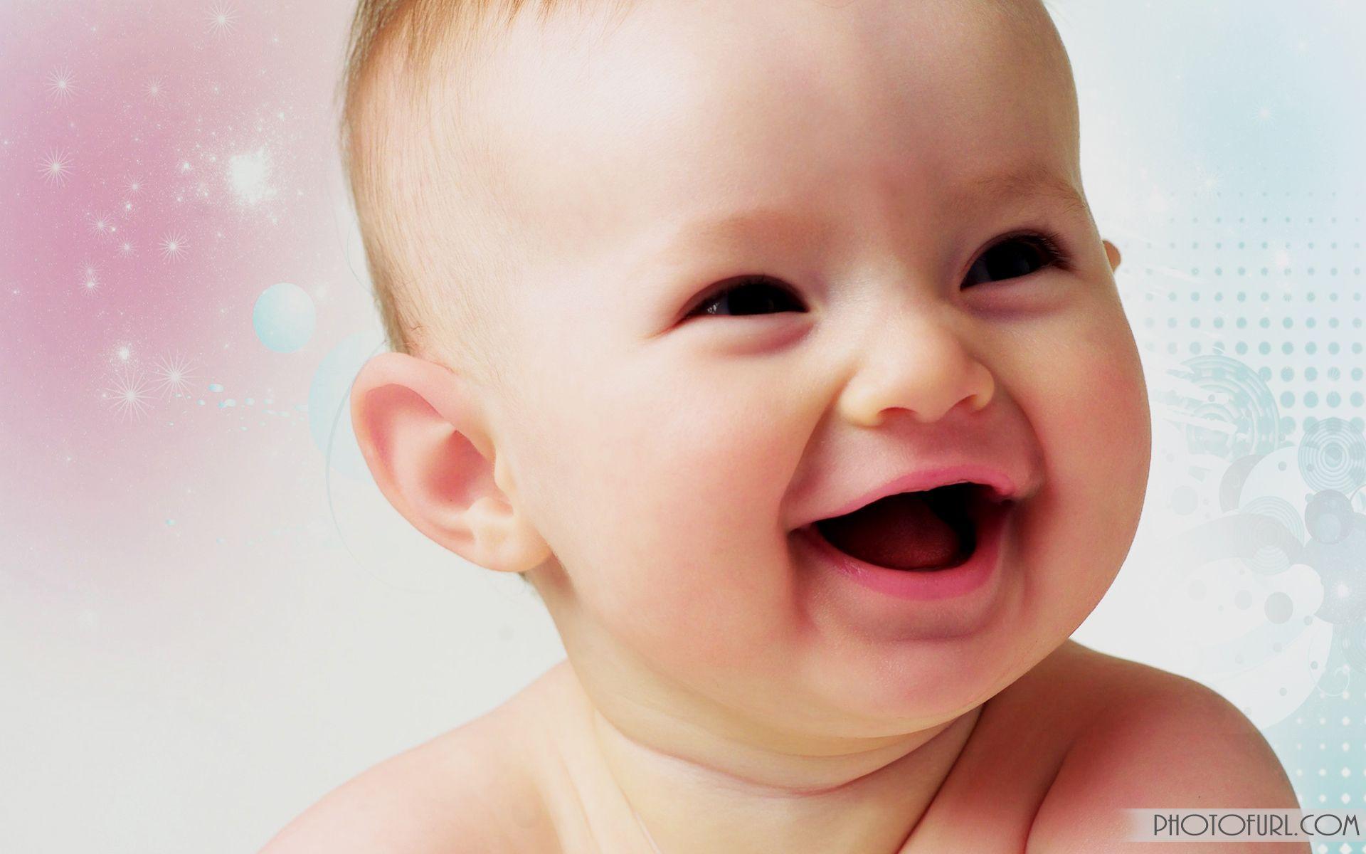 Beautiful Baby Girl with Two Teeth Smile Photo | HD Wallpapers