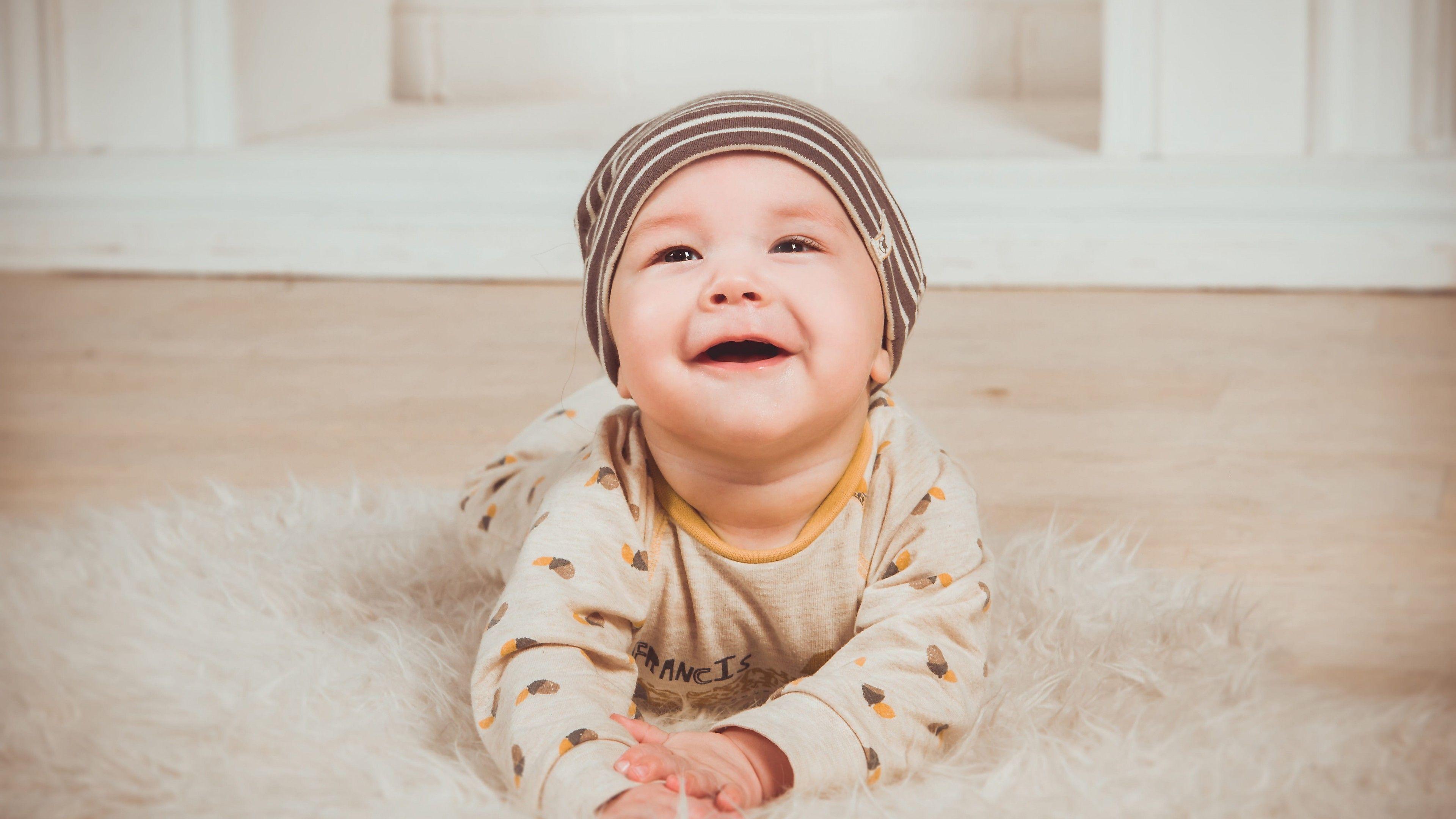 3840x2160 Cute boy 4K Wallpaper, Smiling, Toddler, Cute child, 5K, Cute