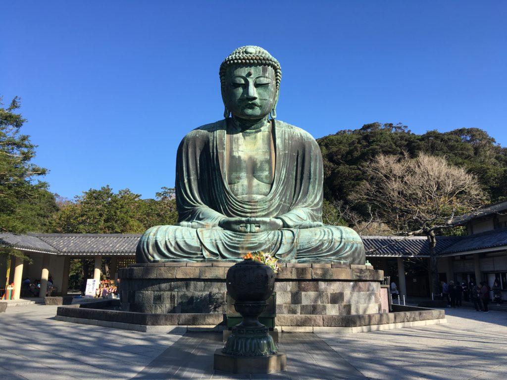 1024x768 Great Buddha of Kamakura with Japan