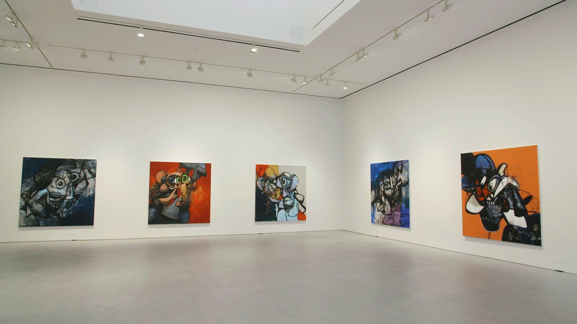1920x1080 George Condo Internal Riot & Wirth