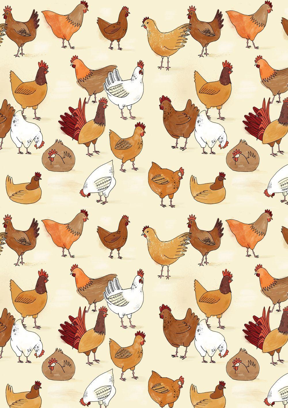 Chicken Art Wallpapers - Top Free Chicken Art Backgrounds - WallpaperAccess