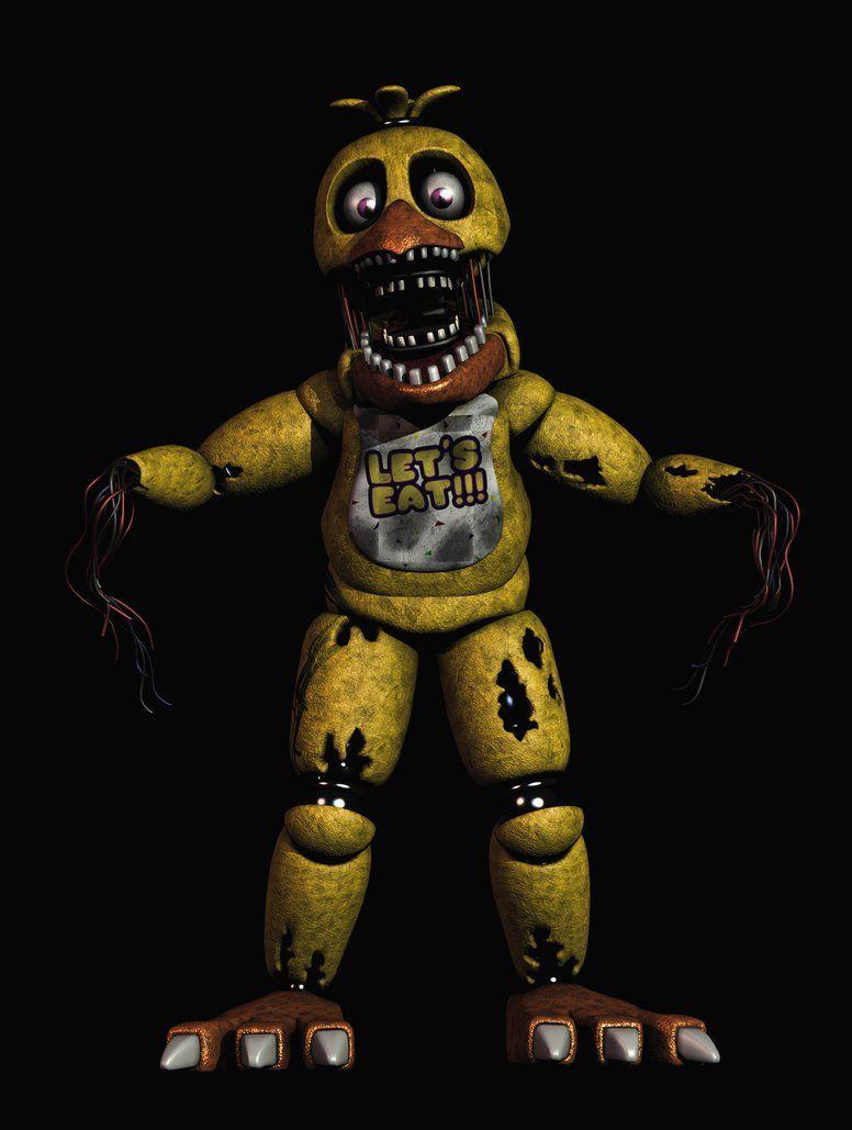 776x1029 Withered Chica Wallpaper