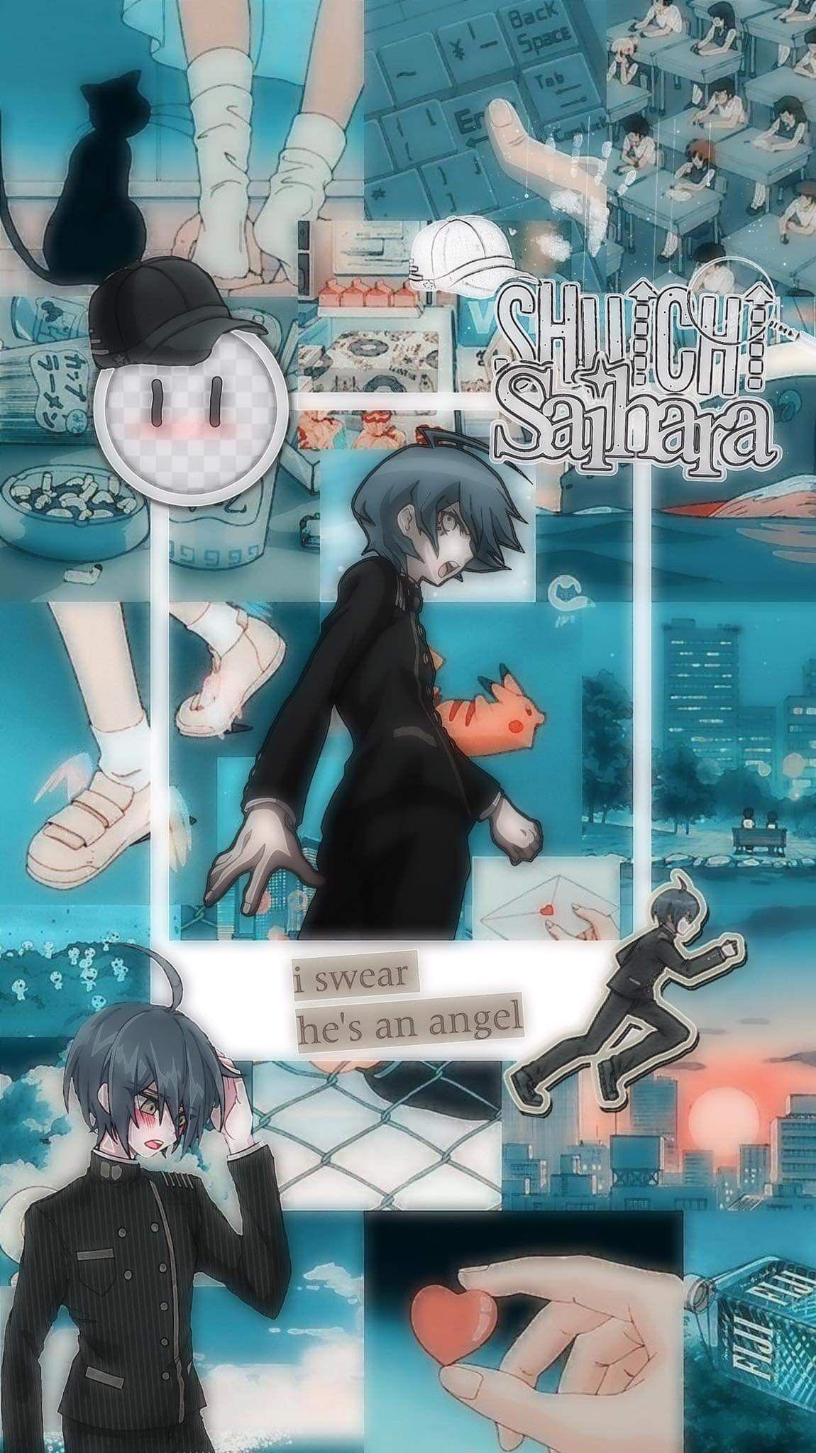 1150x2048 Shuichi Saihara Background. Anime wallpaper, Aesthetic anime, Danganronpa
