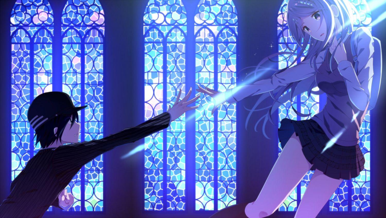 1500x847 Akamatsu Kaede Black Hair Dangan Ronpa Hat Long Hair Male New Dangan Ronpa V3 Re Moyo Saihara Shuichi Short Hair. Konachan.com.com Anime Wallpaper