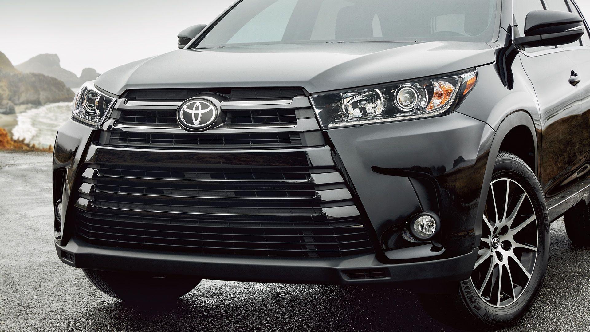 1920x1080 Toyota Highlander Black .